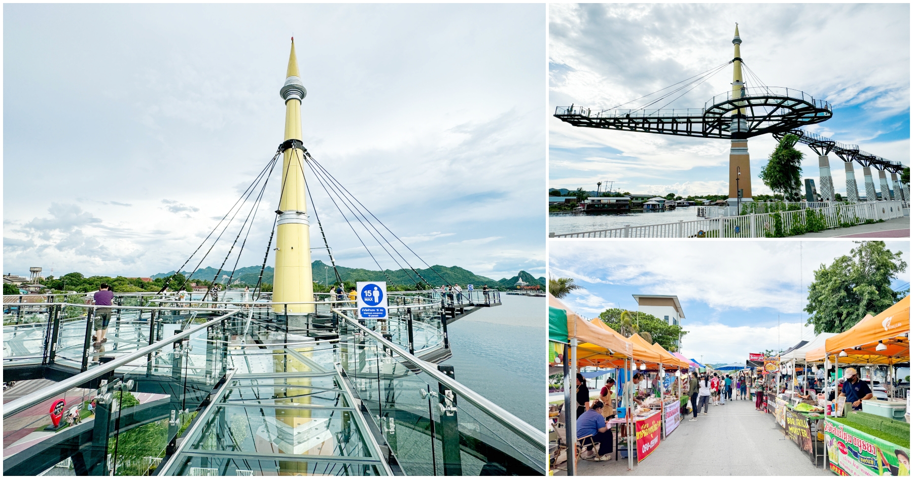 延伸閱讀：[北碧景點]北碧府天空步道Skywalk in Kanchanaburi|探訪泰式風情與美景~全透明玻璃橋面．加碼週六市集平價又好逛!